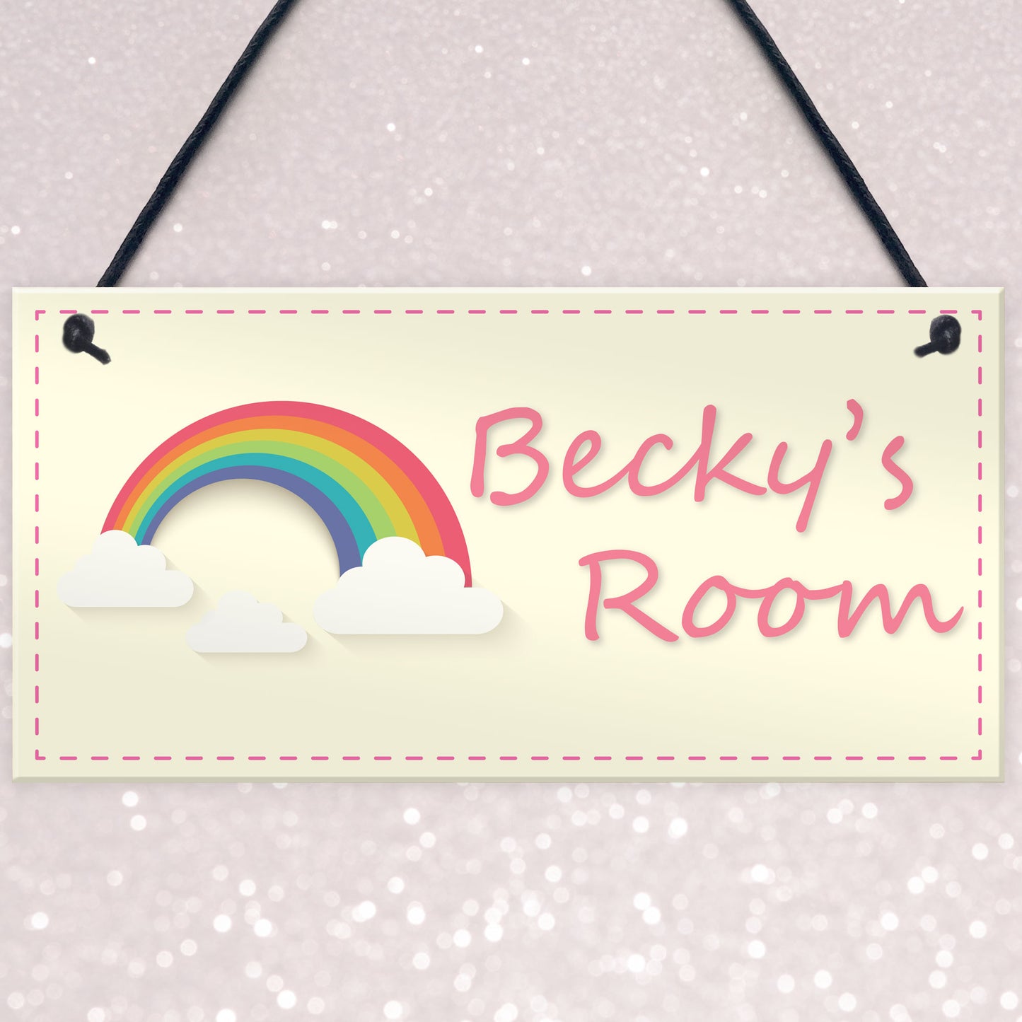 Bedroom Decor Personalised Signs for Children Kids Nursery