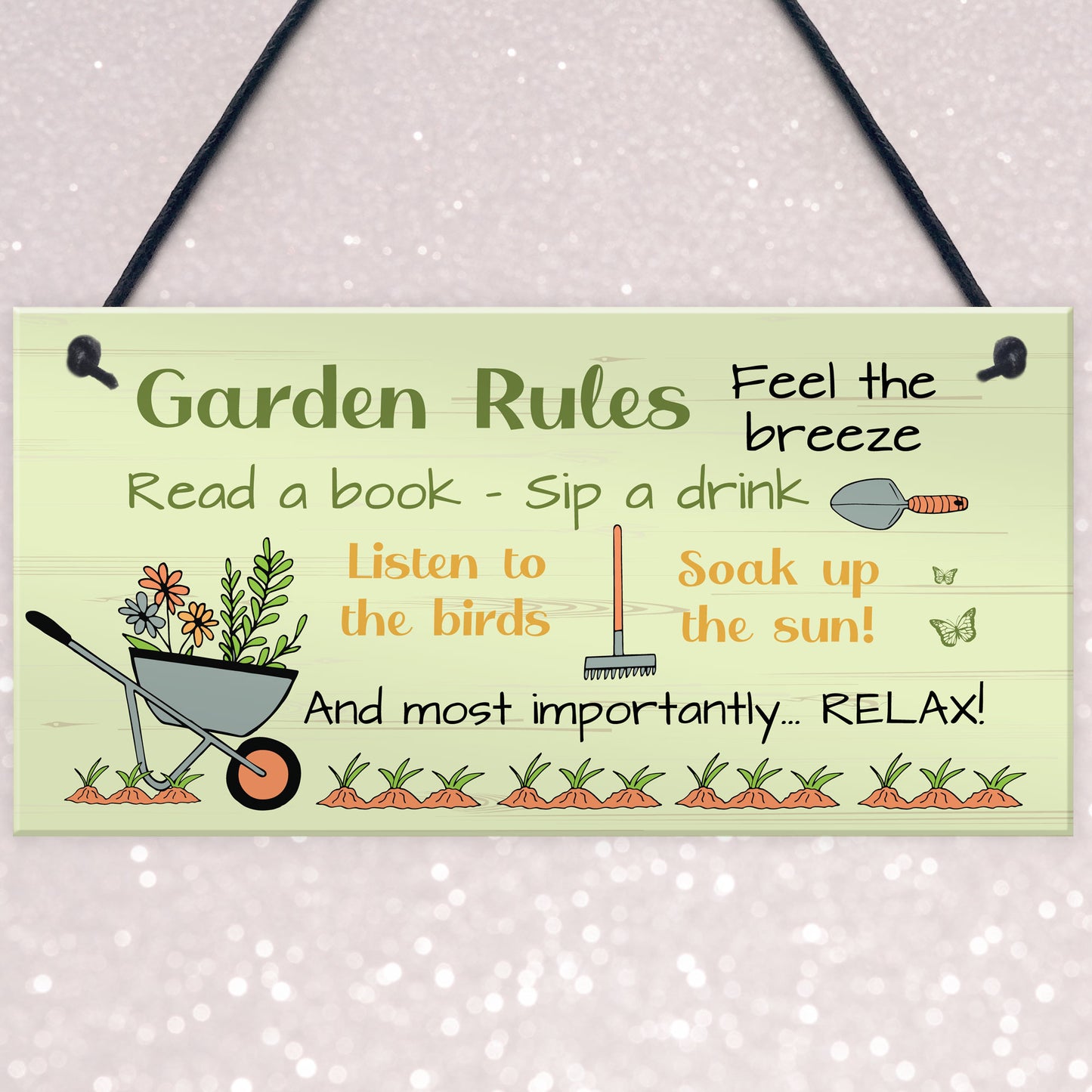 Garden Signs and Plaques for Outside Outdoor Garden Sign Welcome