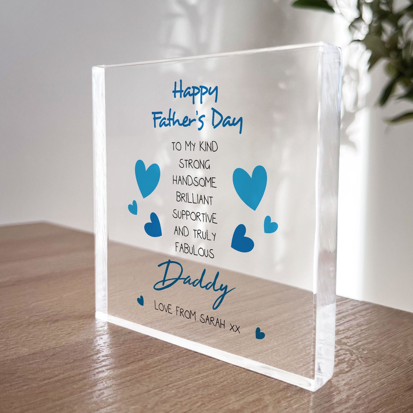 Cute Fathers Day Gift For Dad Daddy Grandpa Grandad Personalised