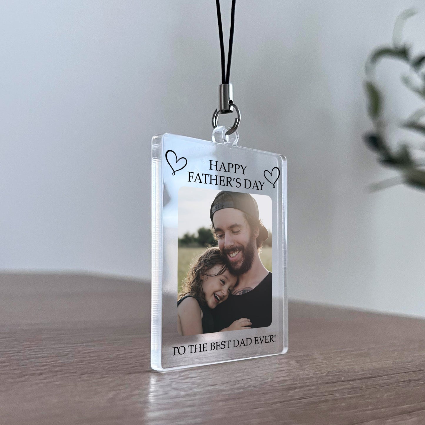 Personalised Fathers Day Gifts For Dad Photo Keyring Dad Gifts