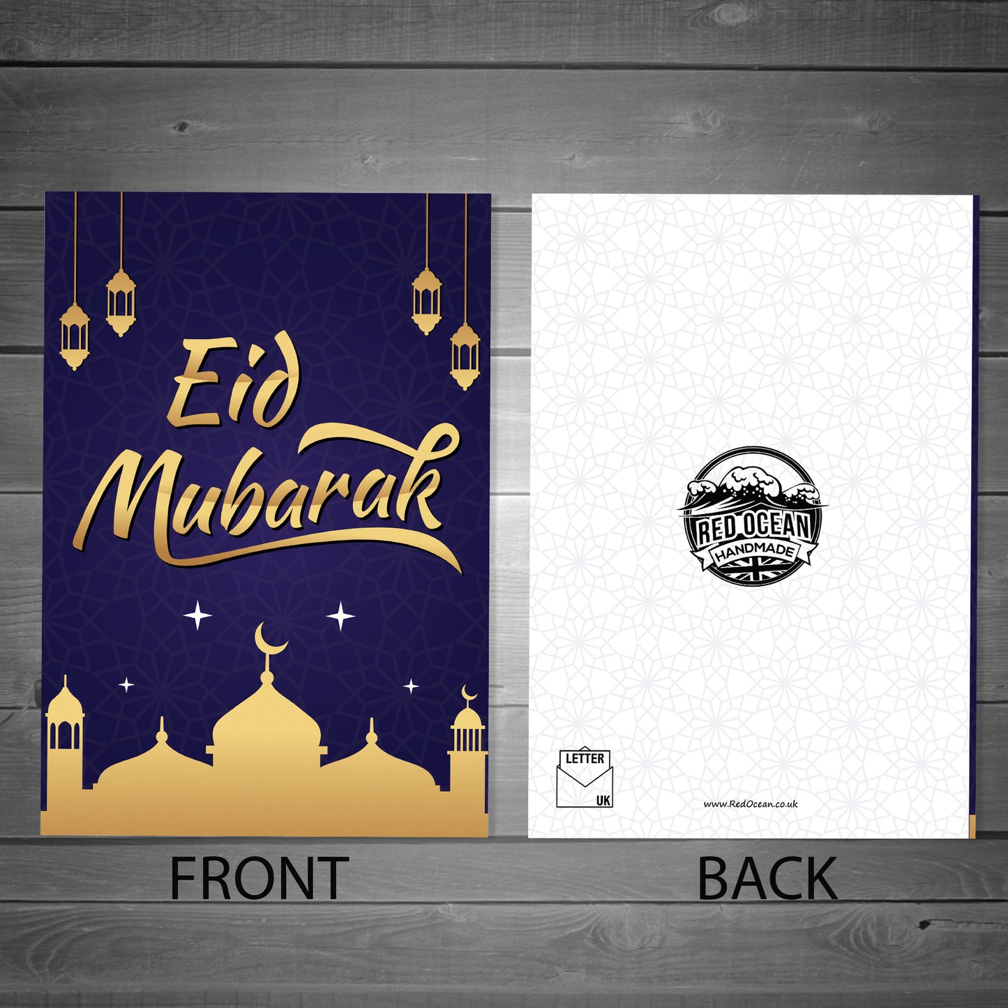 Eid Mubarak Greetings Card Ramadan Card For Friends Family