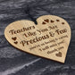 Teacher Gifts For Him Her Engraved Wood Heart Gift For Teacher