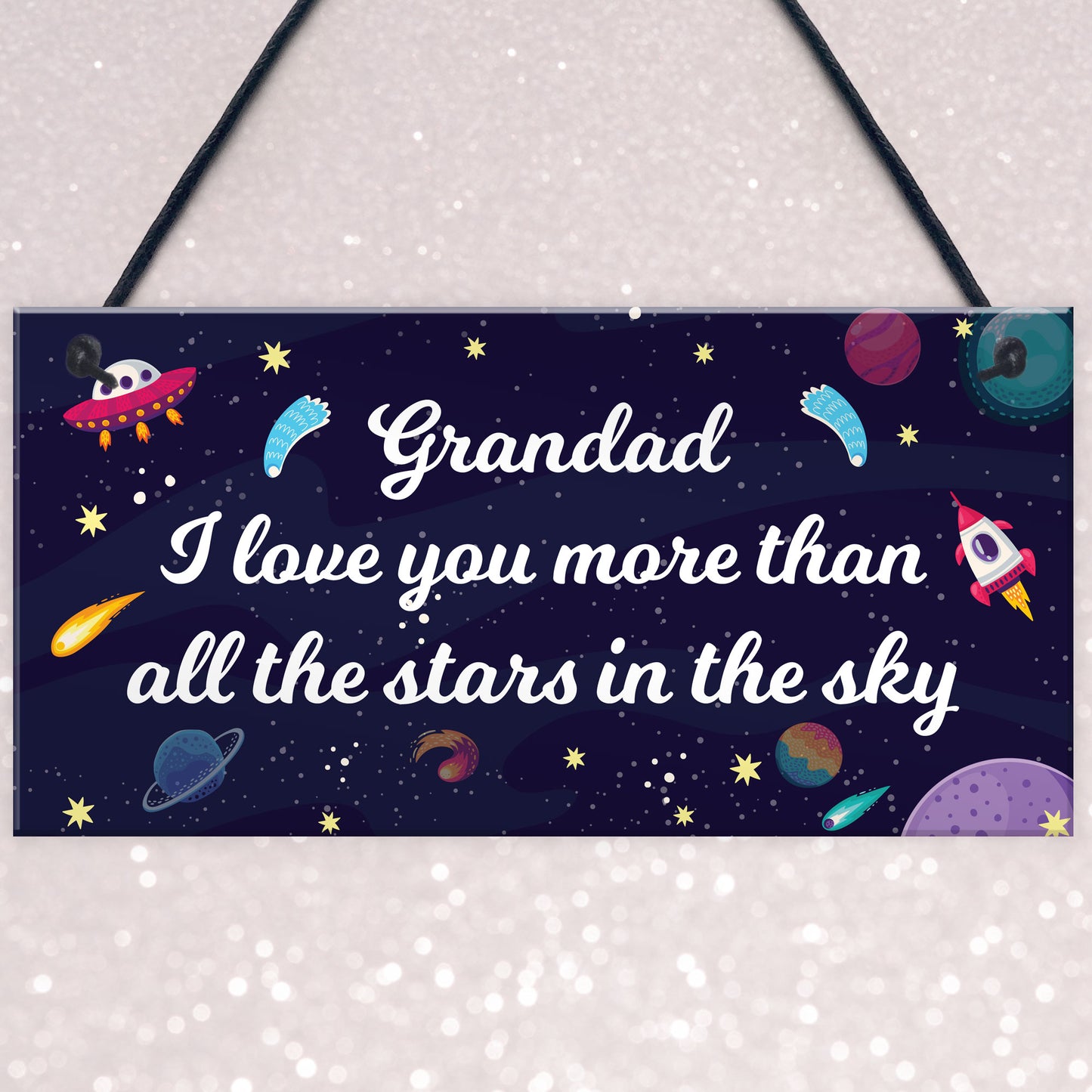 Grandad Gift For Fathers Day Birthday To The Moon And Back
