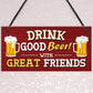 BAR SIGN Hanging Wall Door Sign FUNNY Man Cave Sign Shed Sign