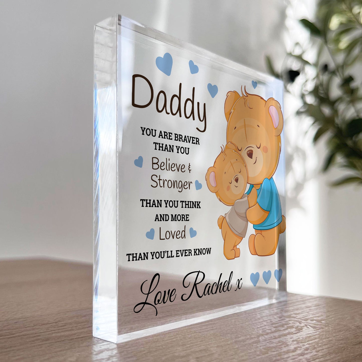 Special Gift For Daddy Birthday Fathers Day Gift Personalised