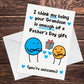 Funny Fathers Day Cards for Grandad Card from Grandson