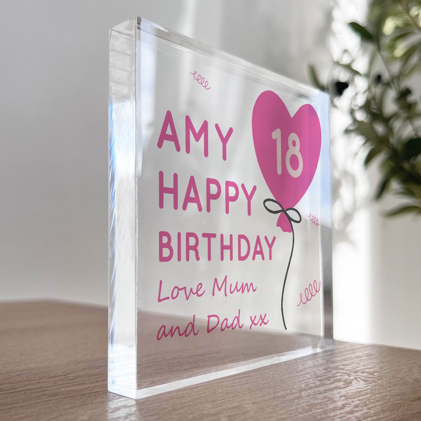 Personalised 16th 18th 21st 30th 40th 50th 60th Birthday Gift