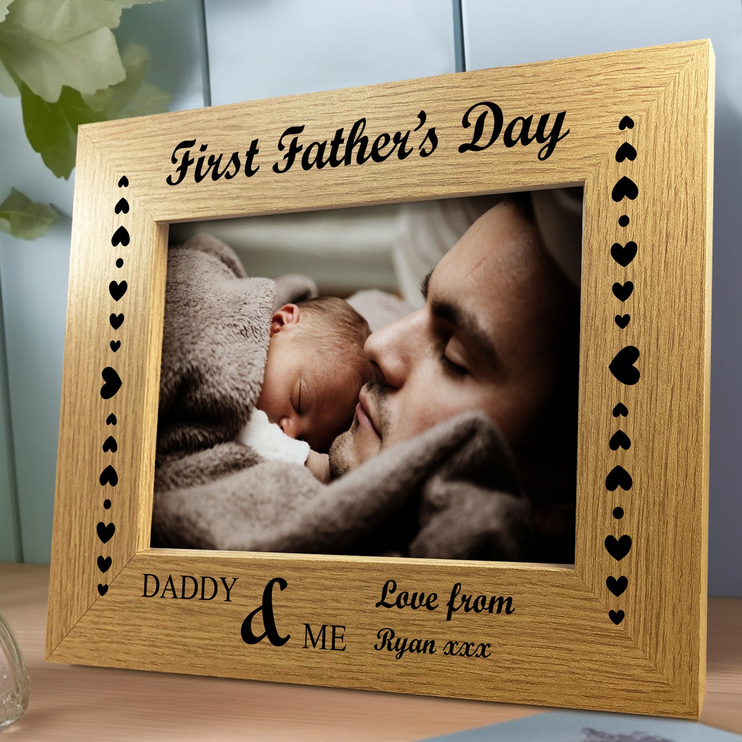 First Fathers Day Gift For Dad Daddy From Daughter Personalised