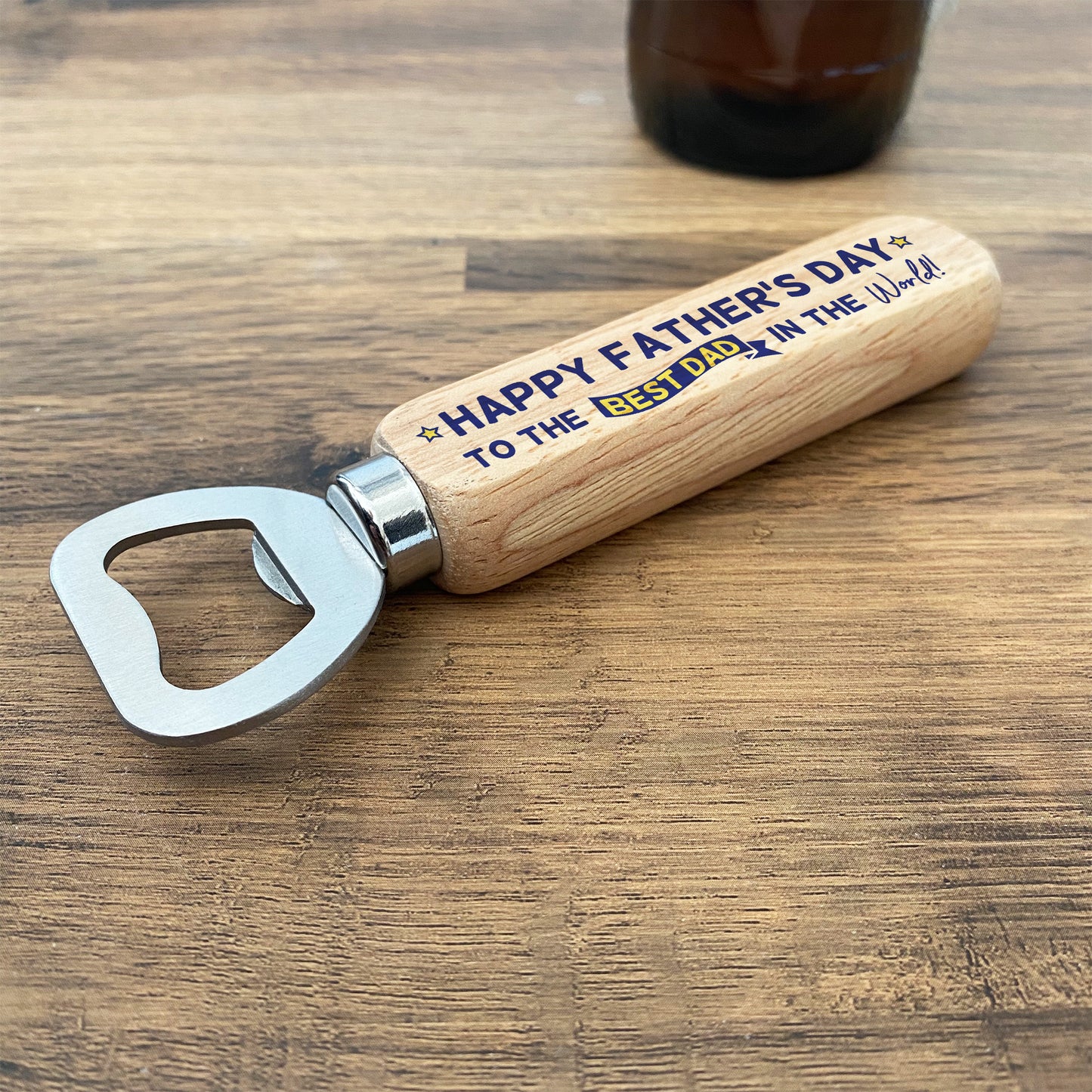 Novelty Fathers Day Gifts Beer Bottle Opener Gift For Dad