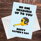 Novelty No One Measures Up To You Dad Card Fathers Day Cards
