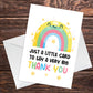 Thank You Card For Teachers Teaching Assistant Tutors Mentors