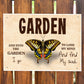 Novelty Garden Signs And Plaques Hanging Sign For Garden Outdoor