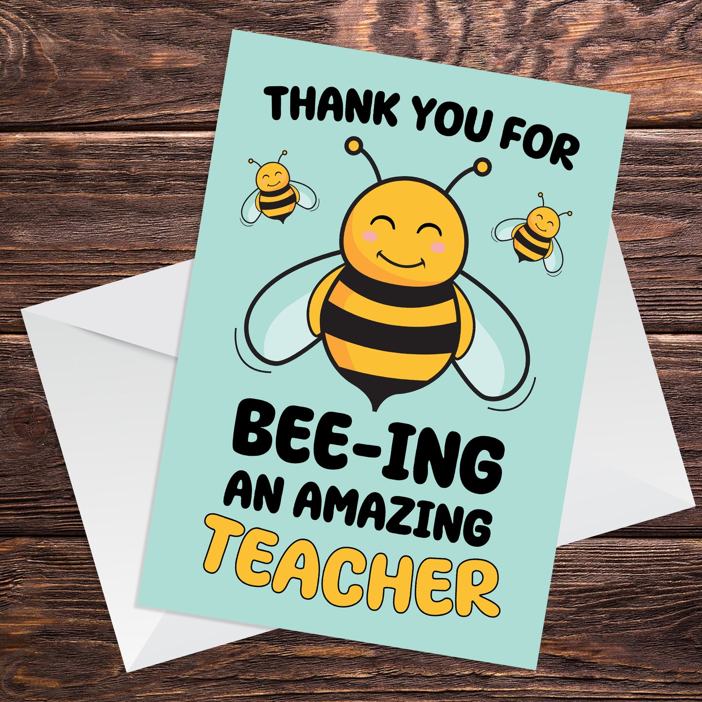 Card For Teacher End Of Year Thank You Cards For Teacher Nursery