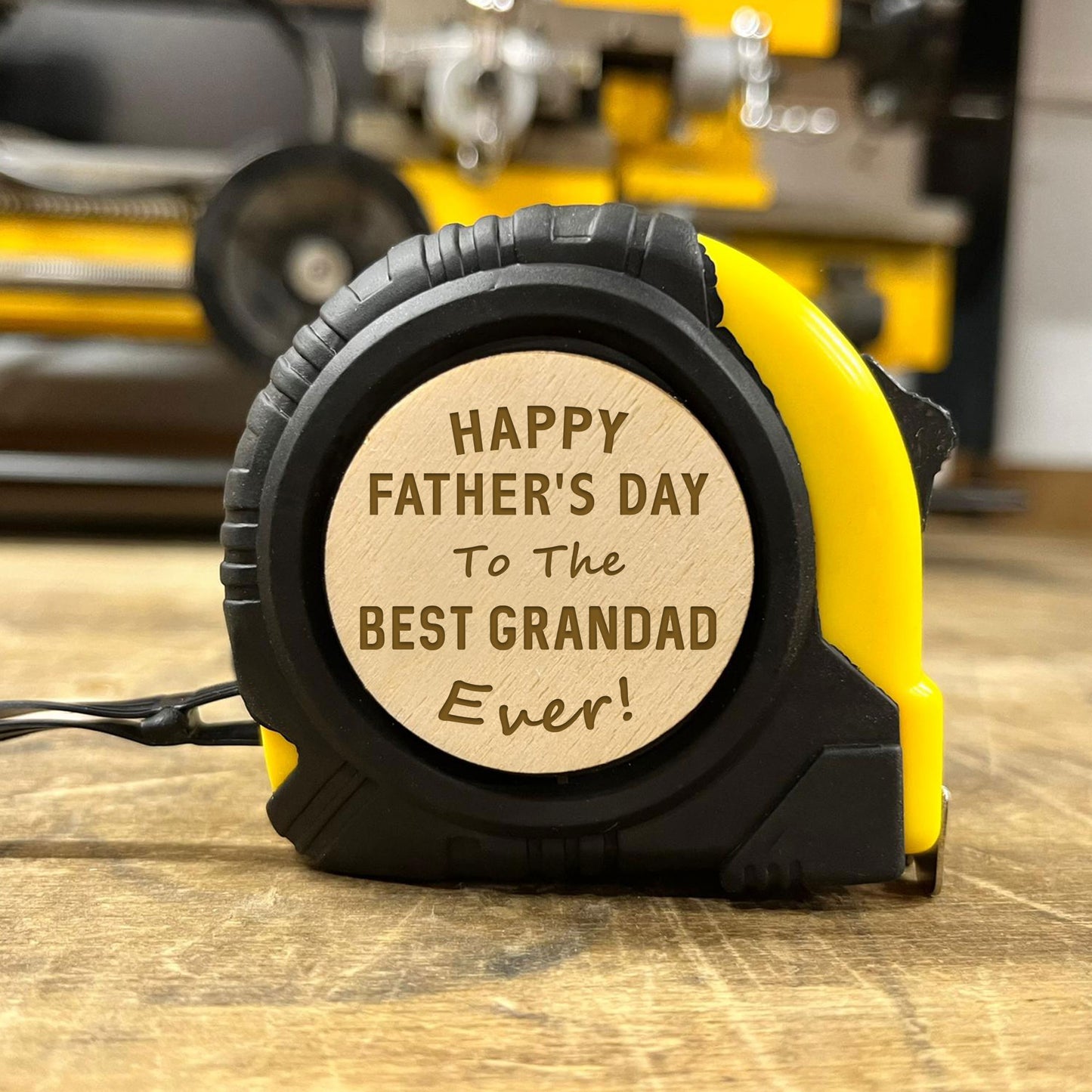 Grandad Fathers Day Gift Engraved Tape Measure DIY Gifts