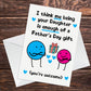 Funny Fathers Day Cards for Dad Daddy Father's Day from Daughter