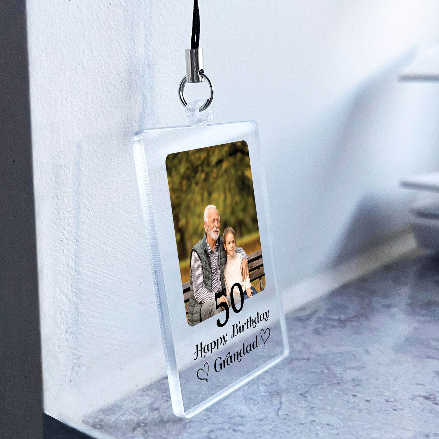 40th 50th 60th Birthday Gift For Grandad Birthday Gifts Keyring