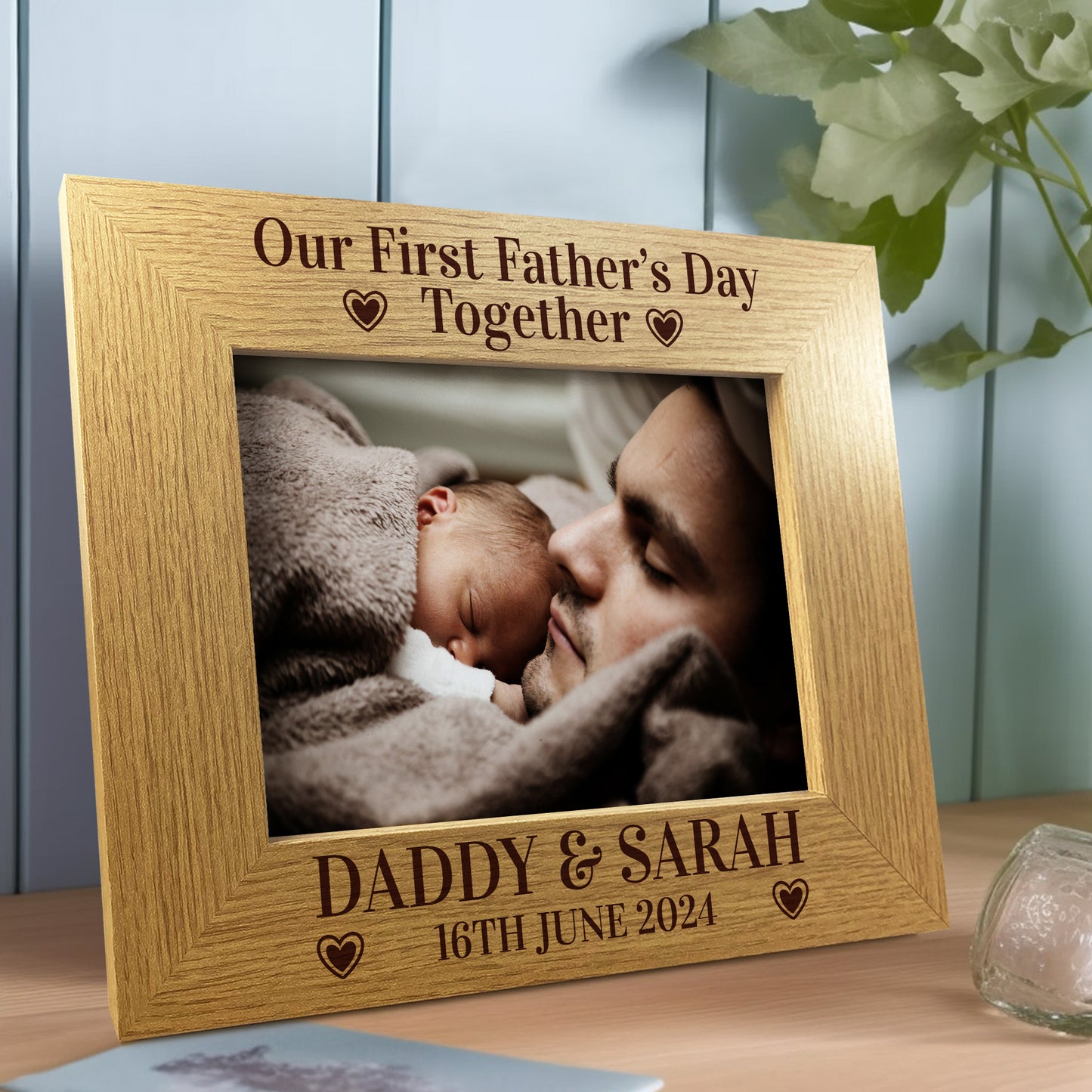 1st Fathers Day Together Gift For Dad Daddy From Daughter Son