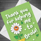 Teacher Thank You Card End Of Term Leaving School Nursery