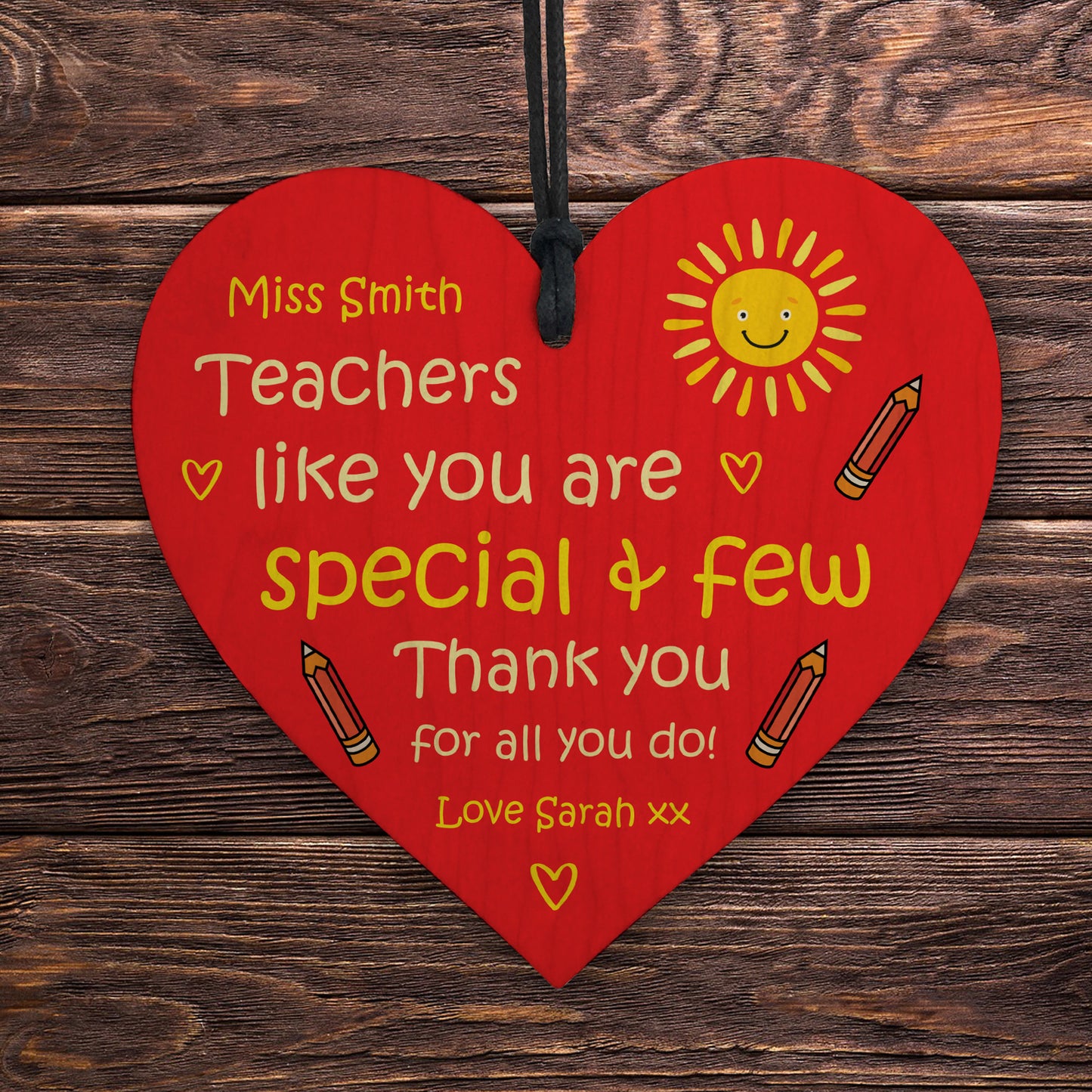 Personalised Teacher Thank You Gifts Teacher Appreciation Gifts