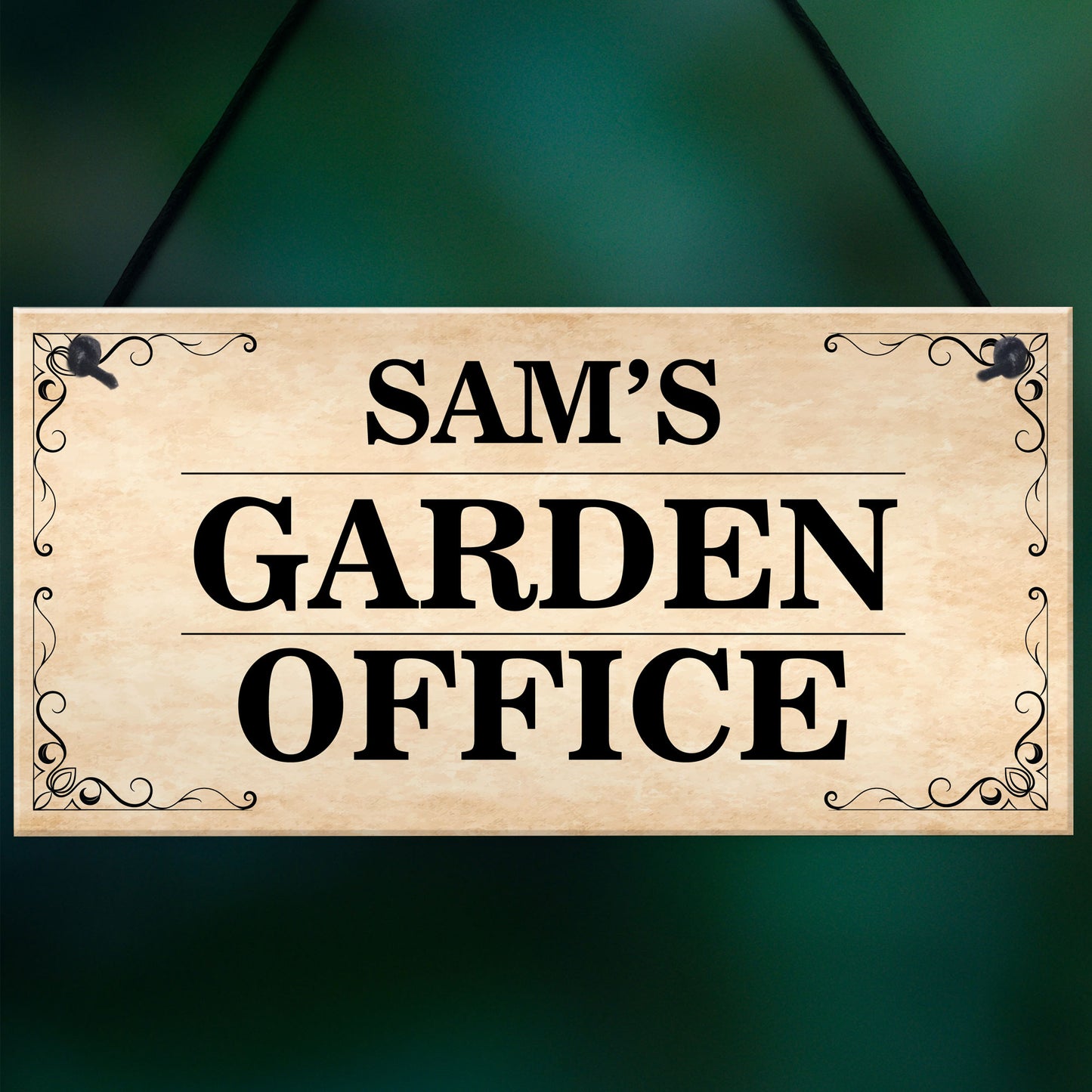 Office Sign For Garden Outside Sign For Office Personalised