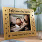 1st Fathers Day Photo Frame 7x5 First Fathers Day Gifts New Dad