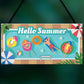 Summer Garden Hot Tub Accessories Garden Decor Plaque Swimming