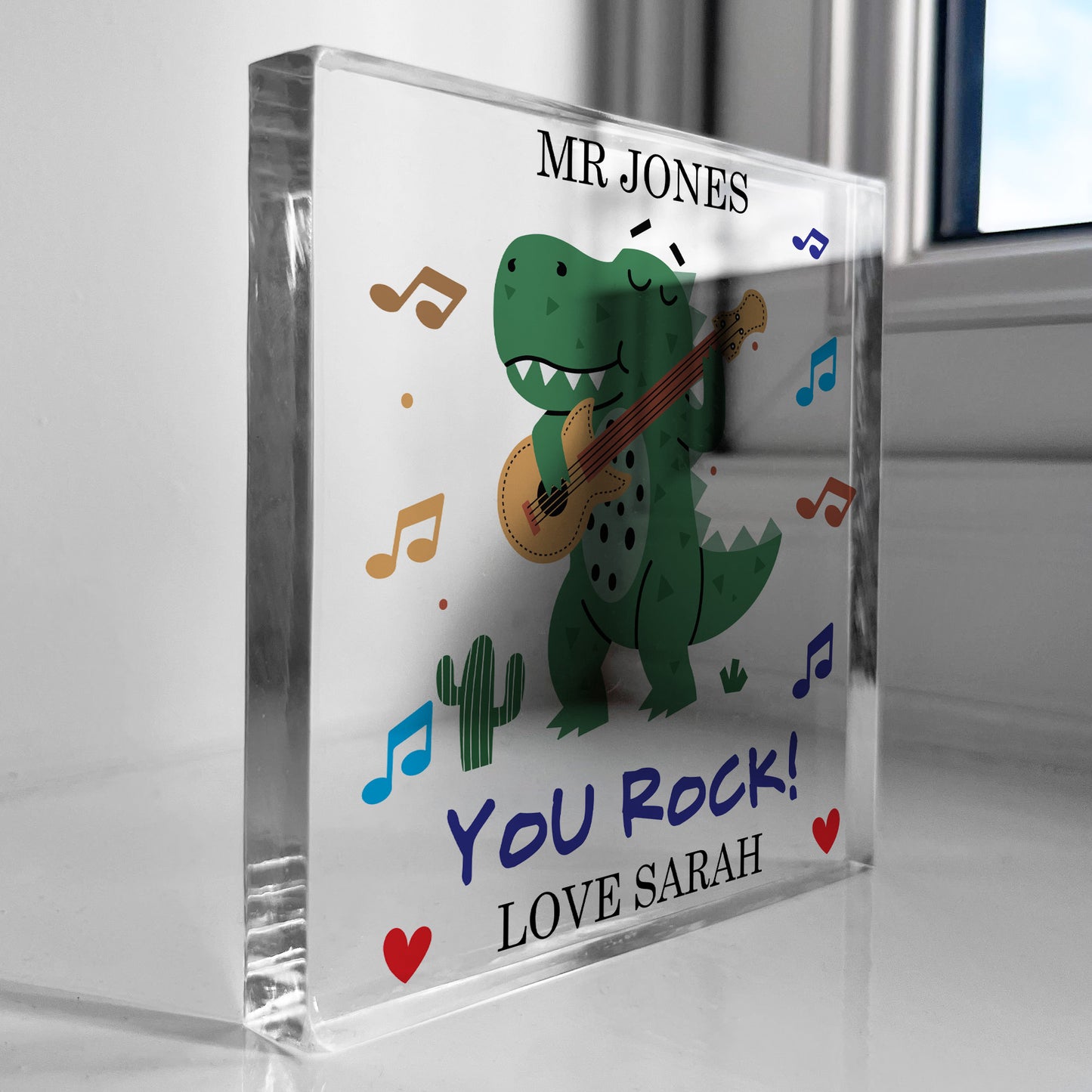 Novelty Gift For Teacher YOU ROCK Thank You Gift For Teacher