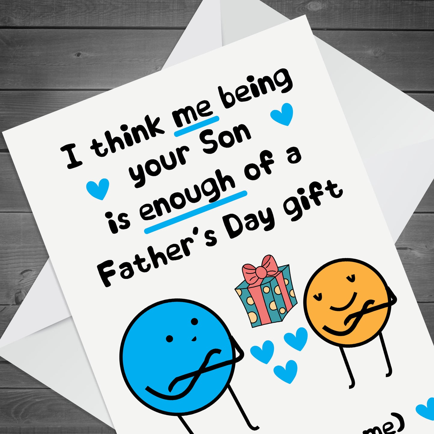 Funny Fathers Day Cards for Dad Daddy Fathers Day Card