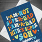 Funny Fathers Day Card From Son FATHERS DAY CARD With Envelope