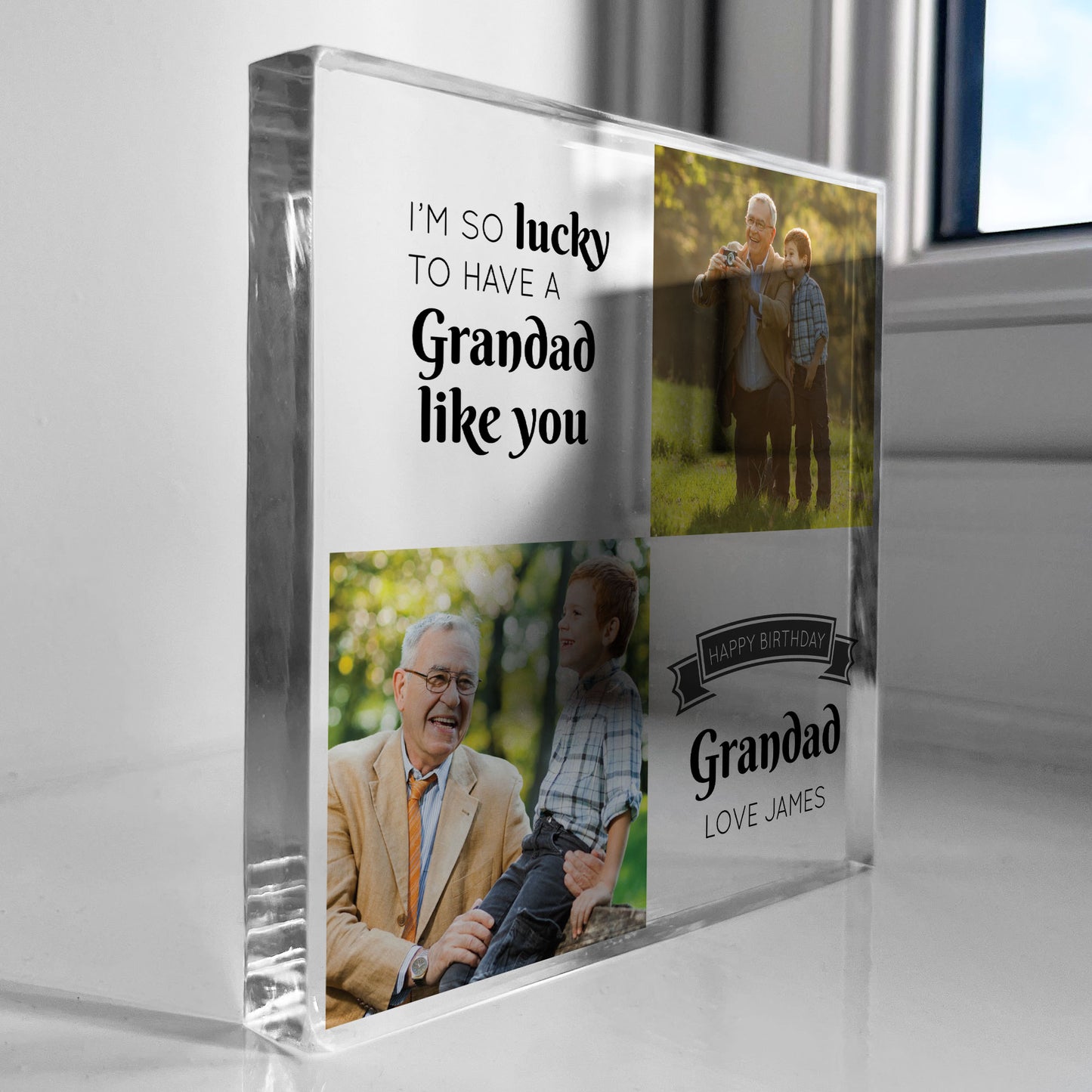 Gift For GRANDAD For Birthday From Grandson Granddaughter