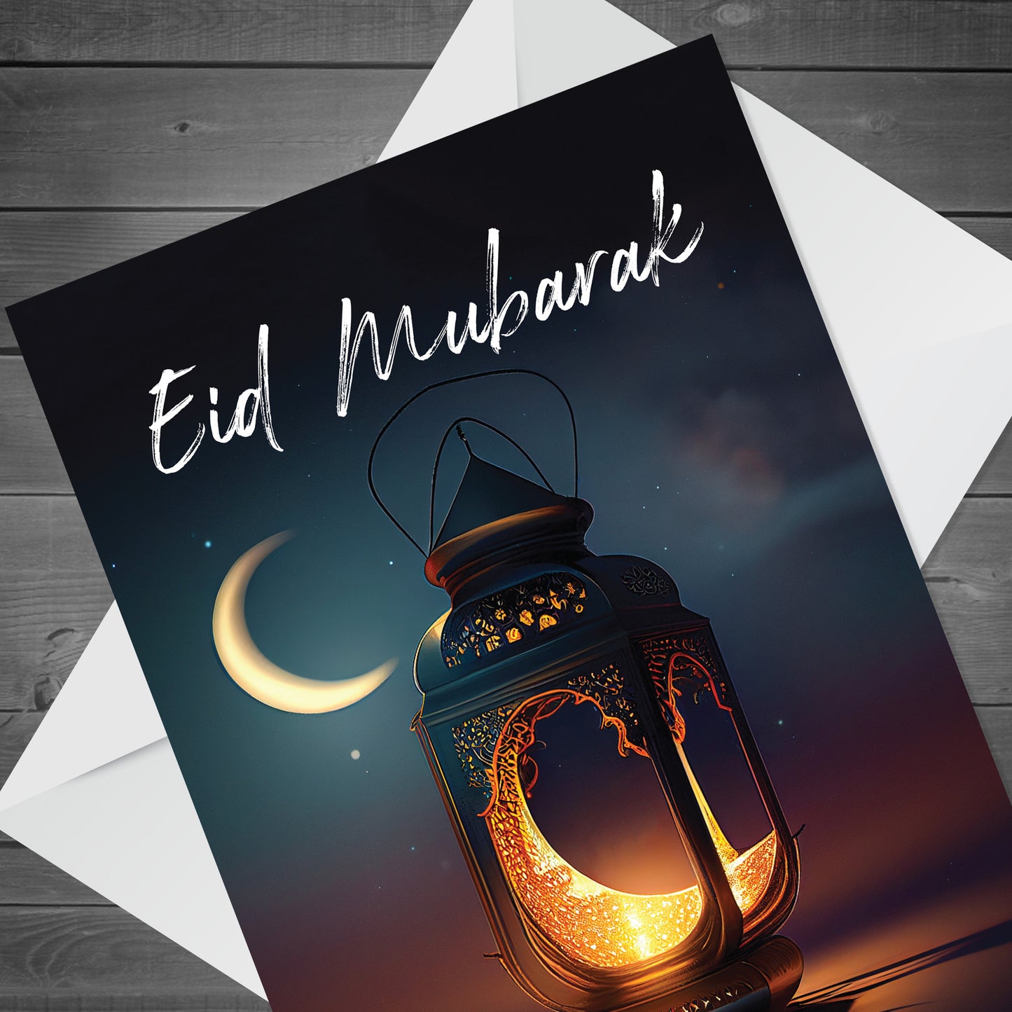 Eid Mubarak Card Ramadan Greetings Card For Friends Family Kids