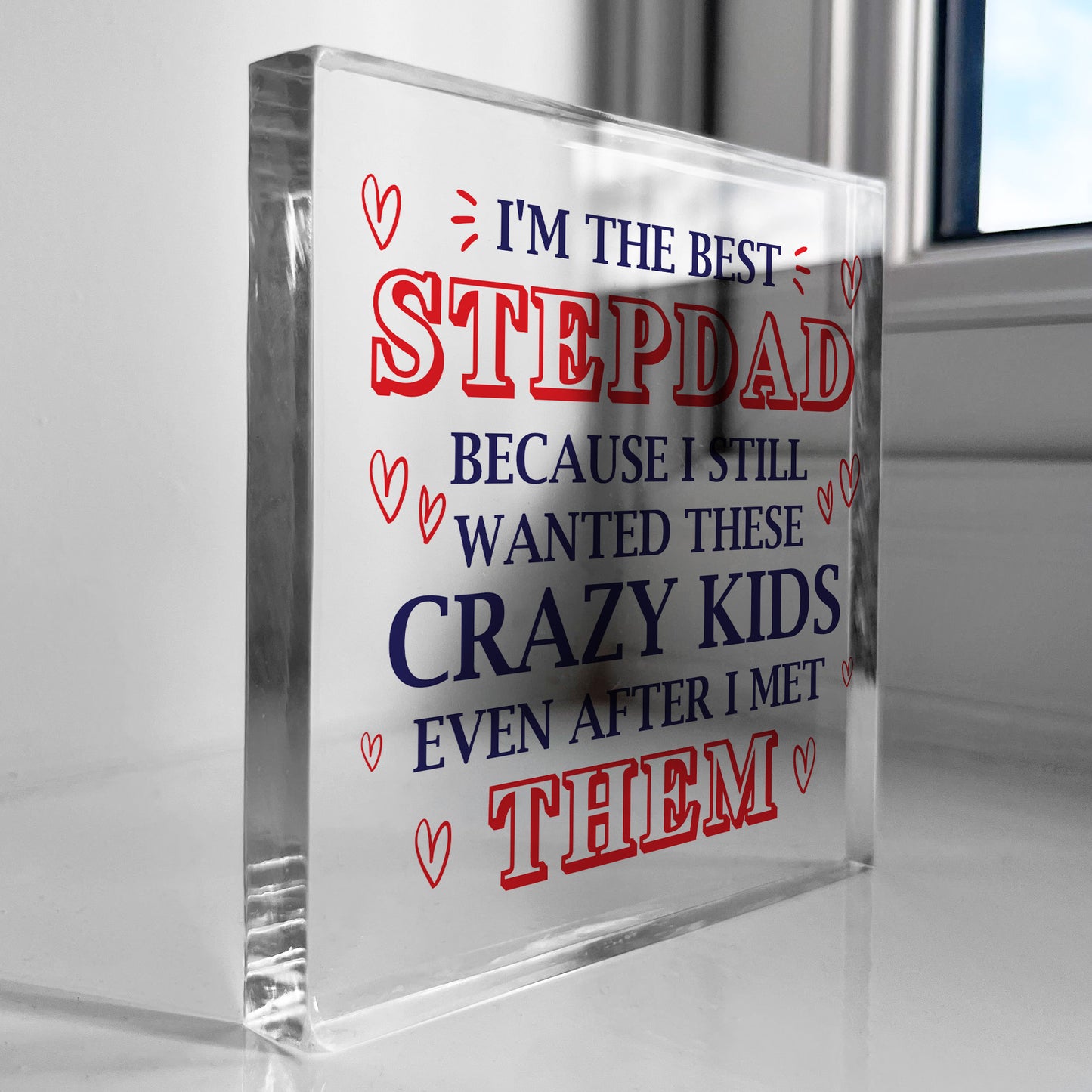 Funny Step Dad Fathers Day Gifts Joke Stepdad Birthday Gift
