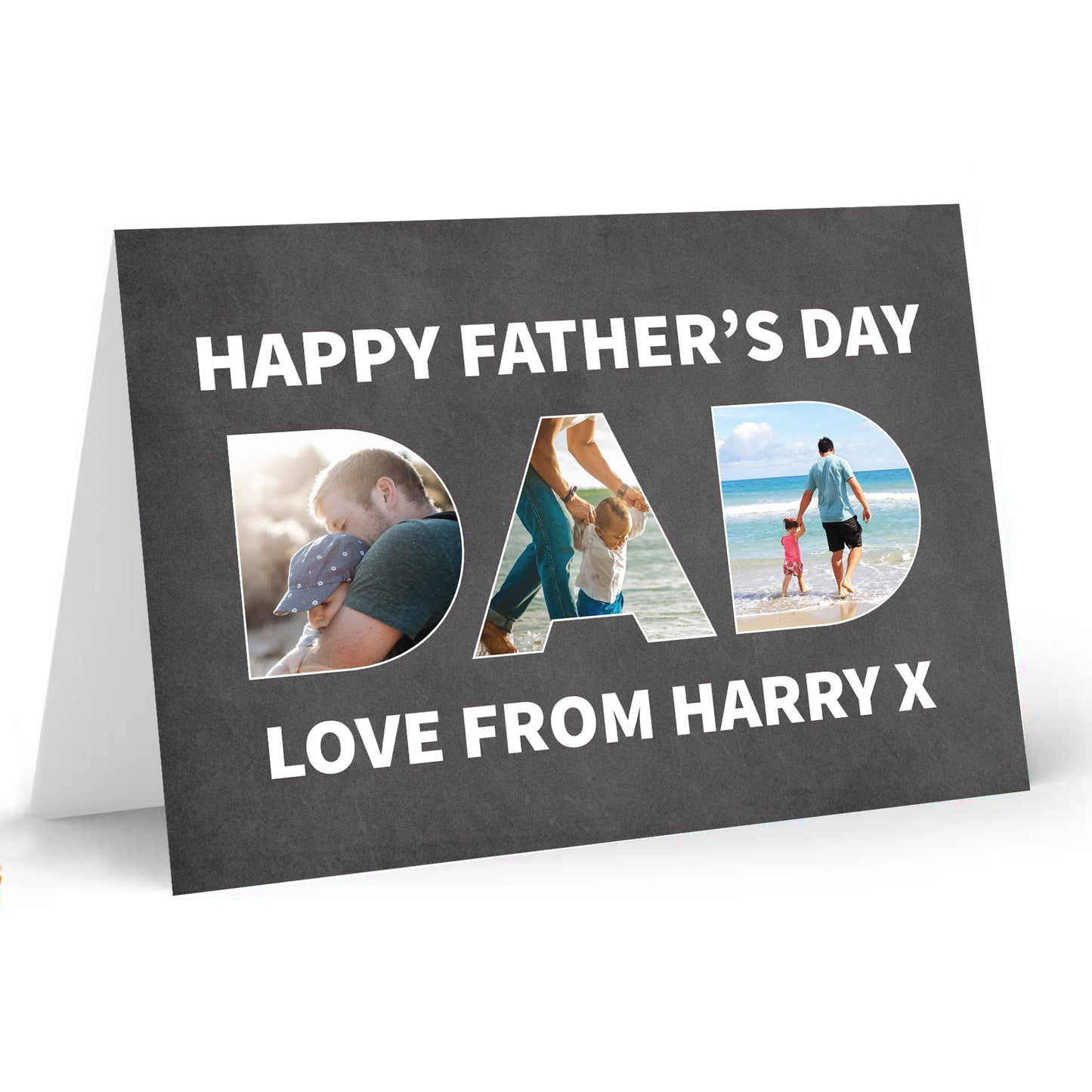 Personalised Happy Fathers Day Card For Dad DAD CARD Novelty