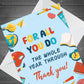 Thank You For All You Do Card For Teacher Assistant Leaving Card