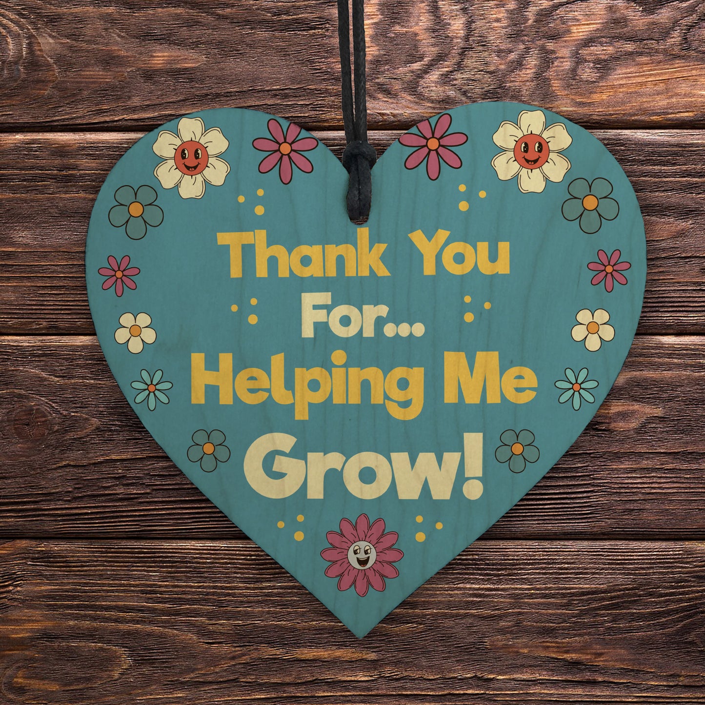 Thank You For Helping Me Grow Gift Teacher Teaching Assistant