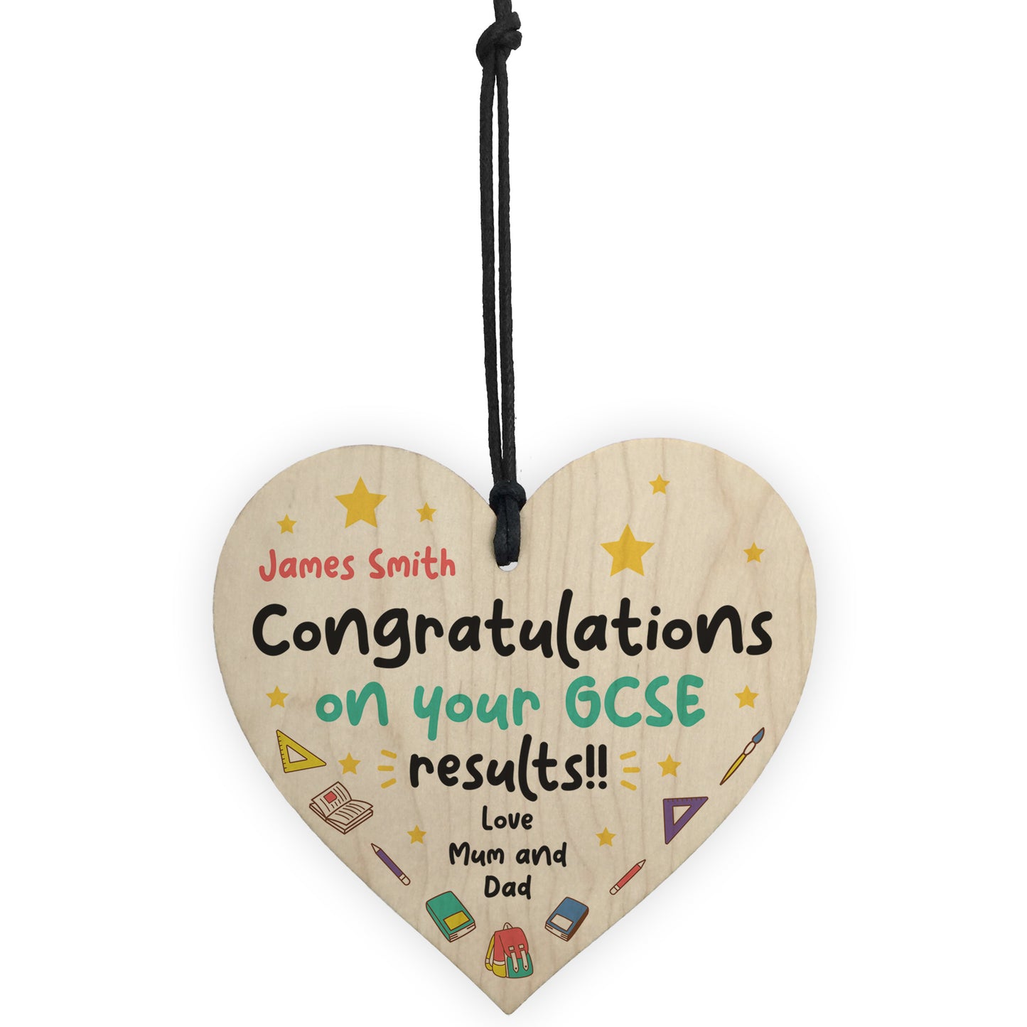 Personalised Congratulations Gift For Results Day GCSEs Gifts