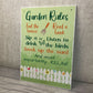 Garden Signs and Plaques for Outside Welcome Sign Shed Sign