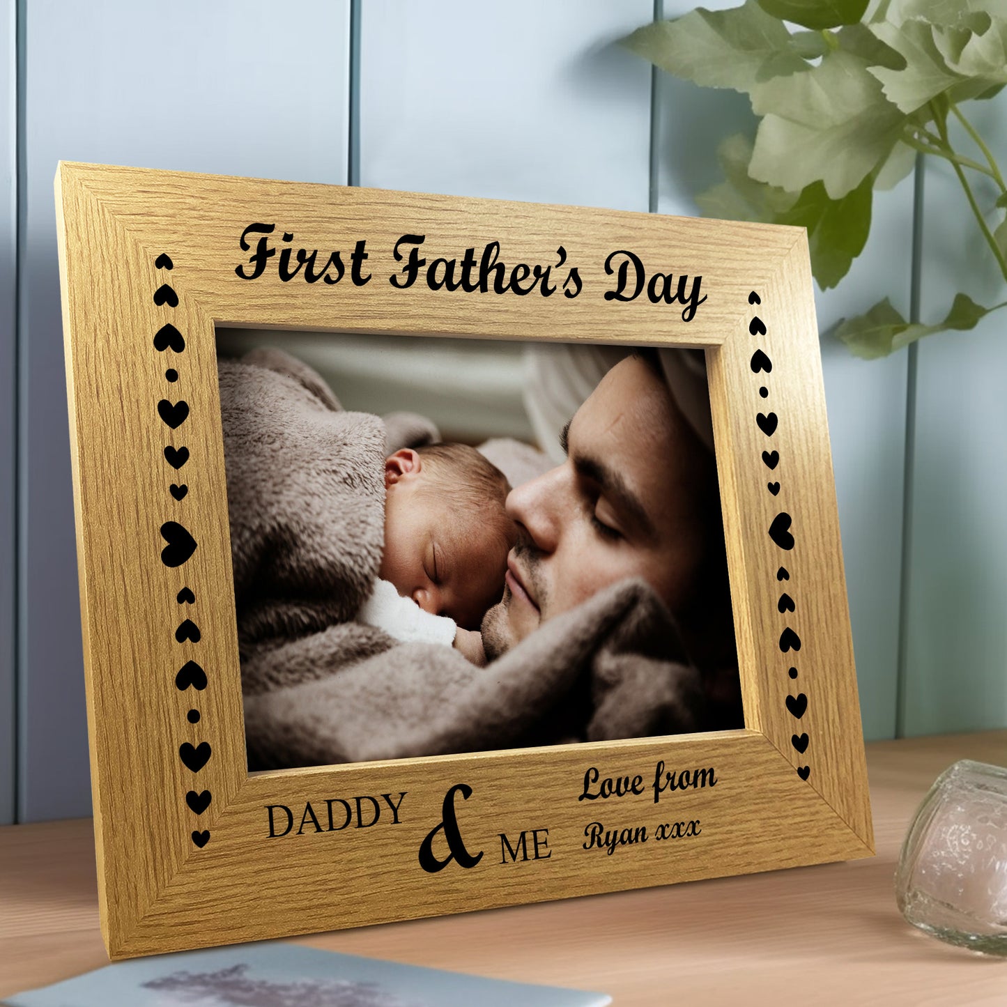 First Fathers Day Gift For Dad Daddy From Daughter Personalised