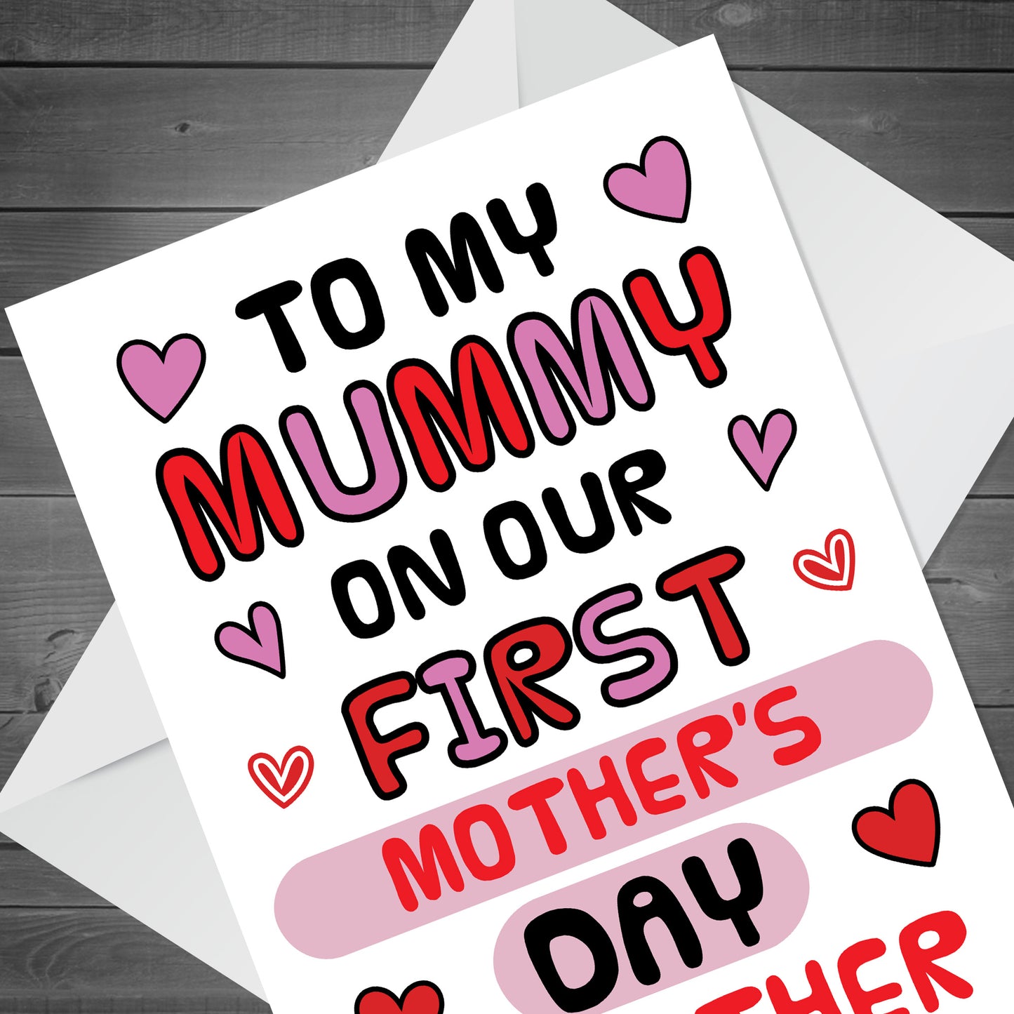 1st Mothers Day Card For Mummy 1st Mothers Day As Mummy Card