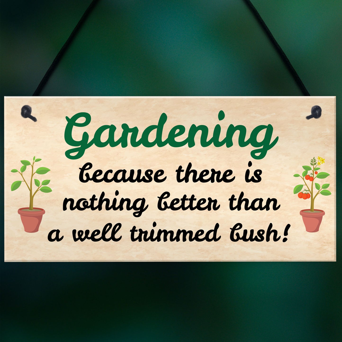 FUNNY GARDEN SIGN FOR HOME Wall Door Sign Gift For Gardener