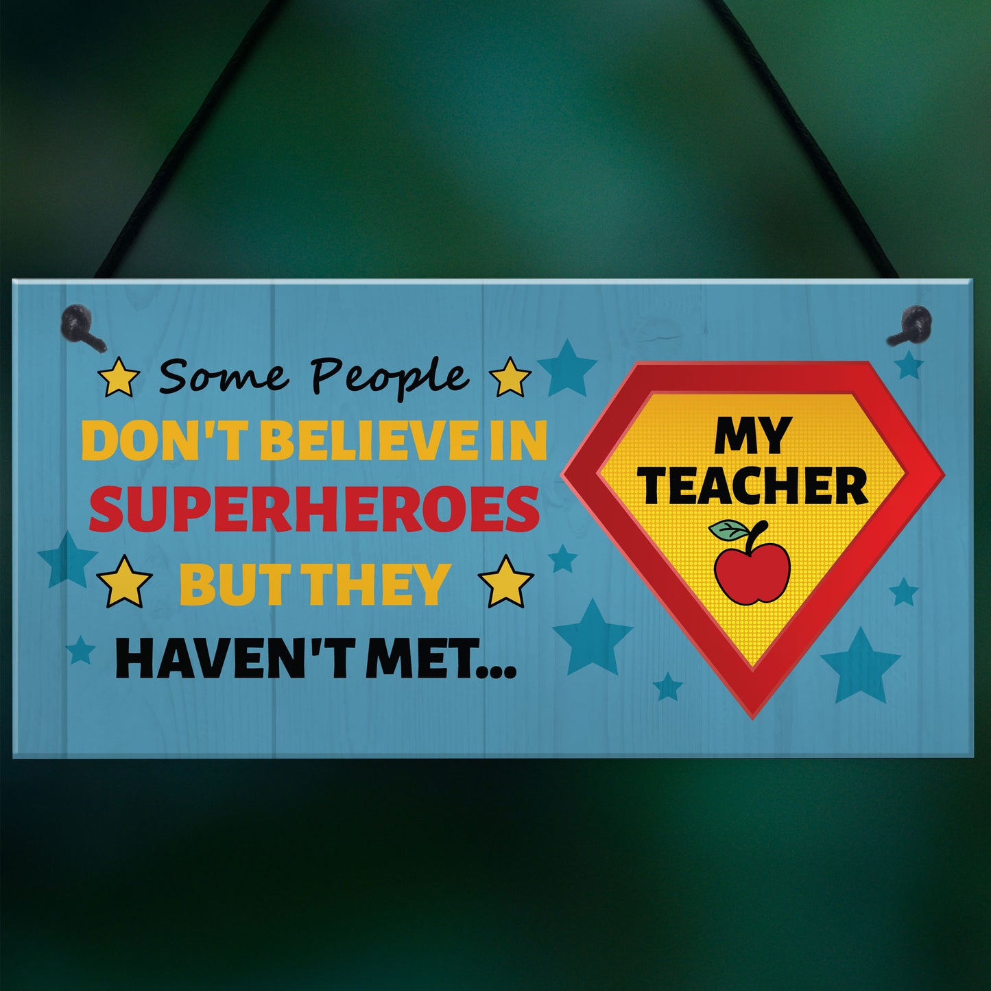 Super Hero Teacher Thank You Gifts For Him Her