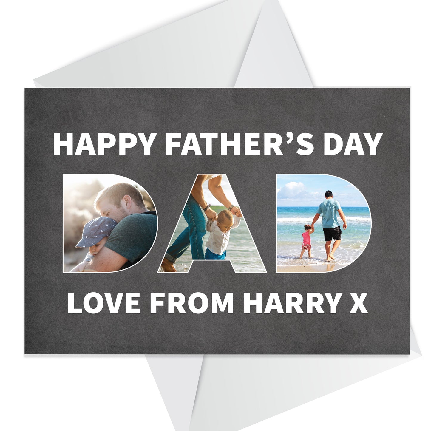 Personalised Happy Fathers Day Card For Dad DAD CARD Novelty