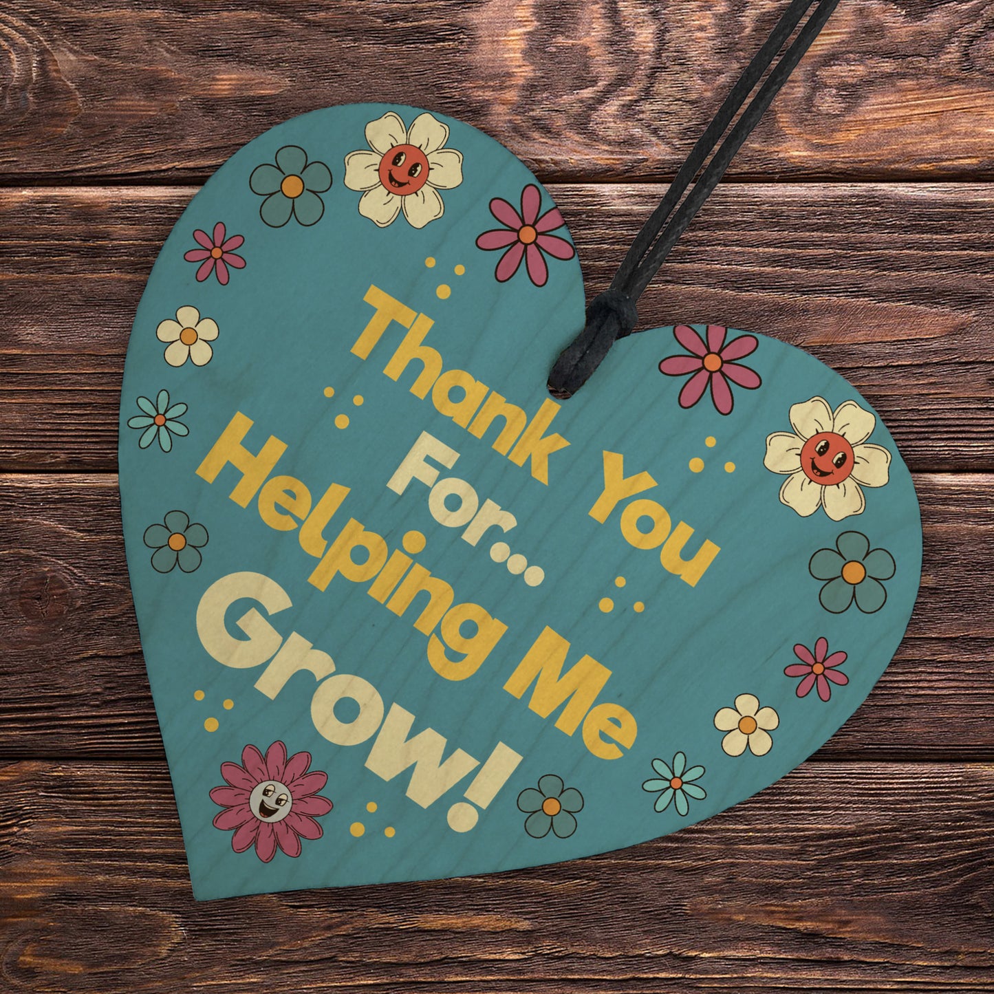 Thank You For Helping Me Grow Gift Teacher Teaching Assistant