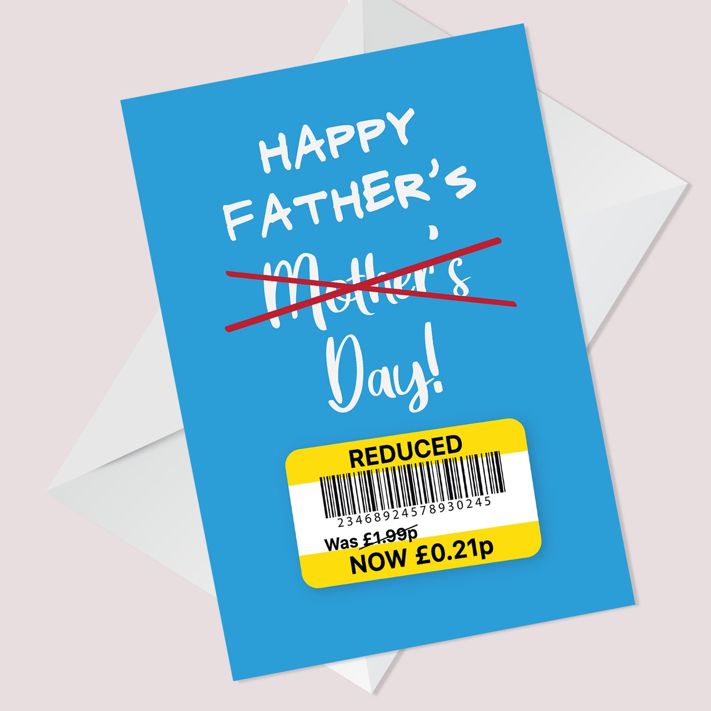 FUNNY JOKE Fathers Day Card Reduced Cheap Card For Him