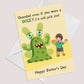 Funny Humour Grandad Card Fathers Day Card With Envelope Card