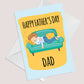 Funny Happy Fathers Day Cards for Dad Father's Day Card from Son