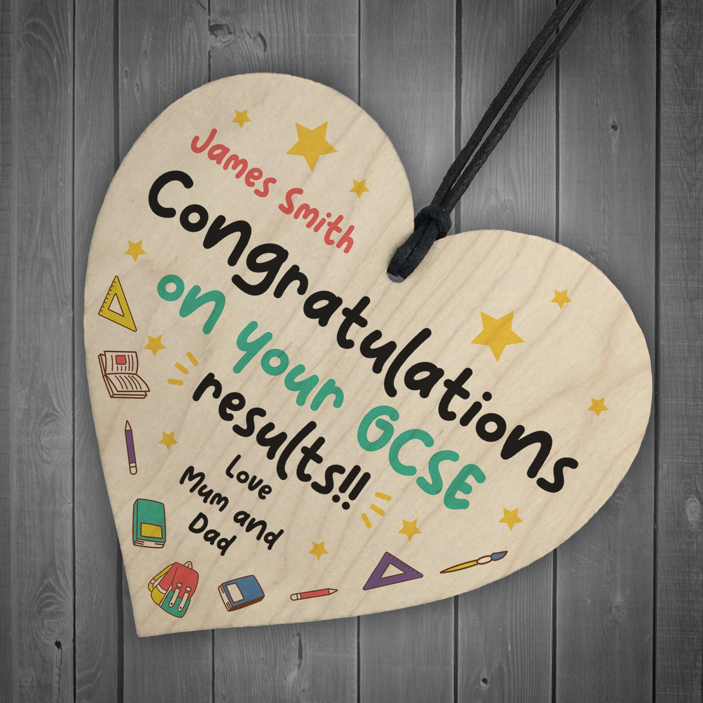 Personalised Congratulations Gift For Results Day GCSEs Gifts