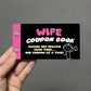 Gift For Wife Coupon Book Gifts For Her Fun Coupon Book Birthday