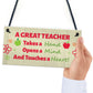 Great Teacher Gift Plaque Thank You Gift For Teacher