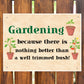 FUNNY Garden Sign For Outdoor Hanging Wall Door Sign Shed Sign